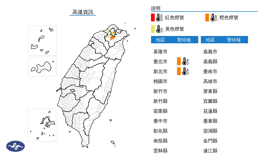 高溫延燒！雙十連假炎熱不減　北部東半部恐有鋒面影響